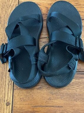 Chaco Black Men’s Adjustable Webbing Sandals